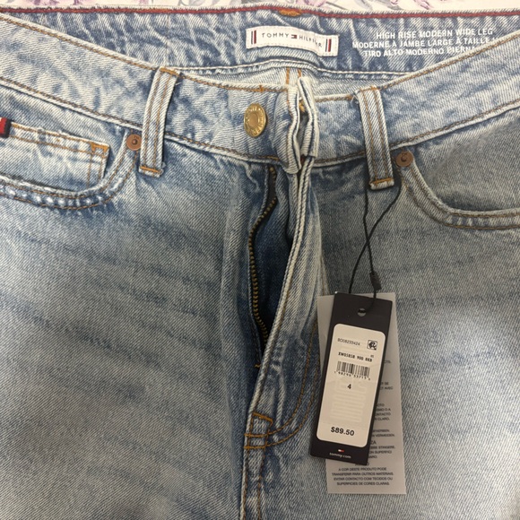 Light Blue Distressed Women Jeans - Picture 7 of 7